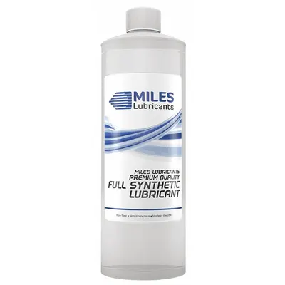 MILES LUBRICANTS Compressor Oil: 16 fl oz, Bottle, 40 SAE Grade - Air Compressor Oils