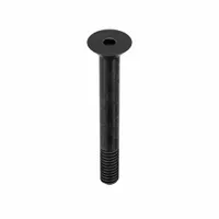 Socket Flat Head Screw: 1/4"-20 Thread Size, 2 in Lg, Flat, Black Oxide, Alloy Steel, 100 PK (MPN 25C200KFC)