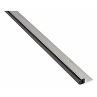 NATIONAL GUARD Door Weatherstripping: Magnetic, Screw-In Mounting, Vinyl, 4 ft Overall Lg, Gray (MPN 159MA-48)