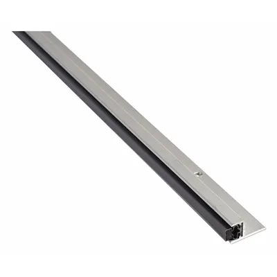 NATIONAL GUARD Door Weatherstripping: Magnetic, Screw-In Mounting, Vinyl, 4 ft Overall Lg - Adjustable Screw-Mount Door Perimeter Seals