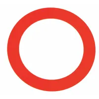 Arbor Shim,Polyester,0.002 in Thk,PK10: Arbor Shim, 1 in Inside Dia, 1.5 in Outside Dia, Red, 10 PK (MPN 44773)