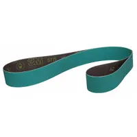 3M Sanding Belt: 2 in W x 72 in L, Zirconia Alumina, 80 Grit, YF Wt Polyester Backing, 577F (MPN 7010308883)