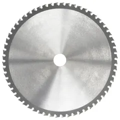 This FEIN circular saw blade is designed for cutting non-ferrous metals and thin metal applications. With 60 teeth, a 0.07-inch cut width, and a 1-inch arbor, it delivers precise cuts in steel and general metal-cutting tasks such as fabrication and repair work.