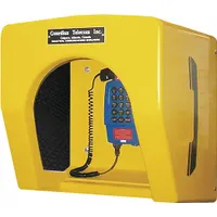 GUARDIAN Acoustic Booth: Yellow, Completely Maint-Free/Used Indoors, Outdoors and Offshore, P9039