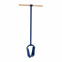 SEYMOUR MIDWEST Auger: Steel, 3/4 in Connection Size, 6 in Overall Dia, 46 1/4 in Overall Lg, Wood (MPN 21306GRA)