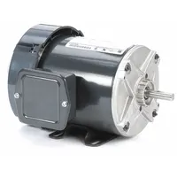 LEESON General Purpose Motor: Rigid Base Mount, Totally Enclosed Fan Cooled, 1/3 hp, 208-230/460V AC (MPN 5K33FN30)