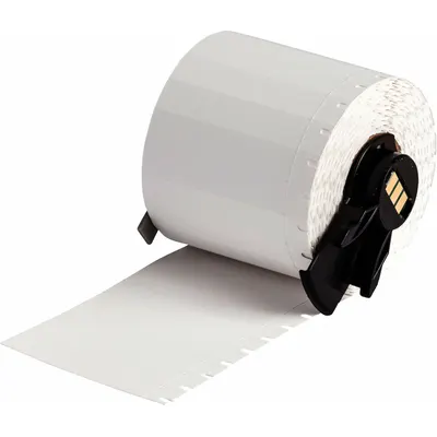 BRADY M6-40-412 Rectangular Insert Style Precut Tag Roll - Brady Rectangular Insert Style Precut Tag Rolls