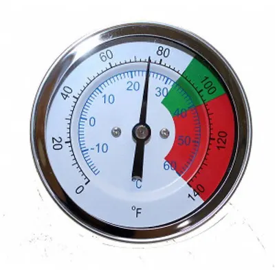 LEONARD VALVE Dial Thermometer: Compatible with Various Series, Dial Thermometer - Repair Kits & Replacement Parts for Mixing Valve