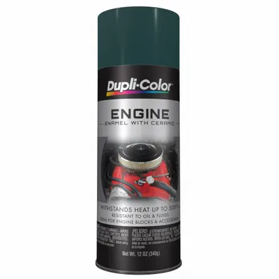 DUPLI-COLOR Racing Green High Heat Enamel, Gloss, Solvent-Based, EDE164407 - High Heat Enamels