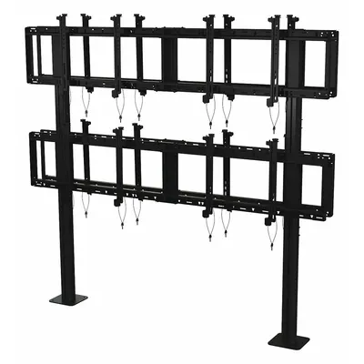 PEERLESS Wall Mount: Wall, For 46 in to 60 in Screens, Max. 345 lb, Fixed, 360° Swivel - Full Motion Television Mounts