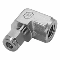HAM-LET Compression Fitting Adapter: 5/8 in OD x 3/8 in Pipe Fitting Size, Tube x FNPT (MPN 770L SS 5/8 X 3/8)