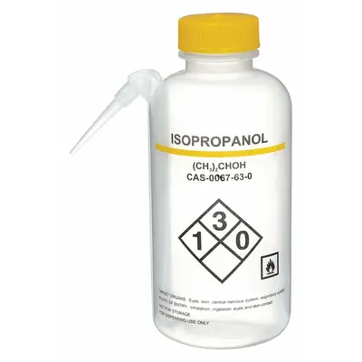 OEM Wash Bottle: 500 mL - Wide Mouthed Integrated Spout Wash Bottles