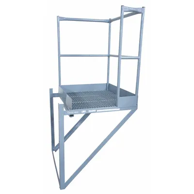 COTTERMAN Ladder Platform: For Fixed Ladders - Platforms