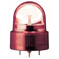 SCHNEIDER Beacon Light: Red, LED, 24V AC/DC, 4 3/4 in Overall Dia, 4 3/4 in Overall Ht, XVR12B04S