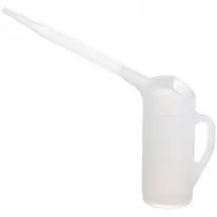 Measuring Container: 2 qt Fluid Capacity, 4 1/4 in Overall Dia, 6 3/4 in Overall Ht, Translucent (MPN 94220)