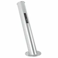 This stainless steel wand holder is designed for organizing and storing wands in vehicle cleaning bays. It withstands operating temperatures up to 250°F and resists corrosion in wet environments. Suitable for use in automatic or self-serve carwash facilities.