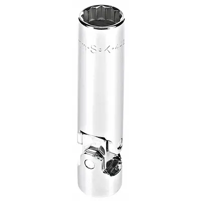 SK HAND TOOL, LLC Spark Plug Socket: 3/8 in Drive Size, 14 mm Socket Size - Metric Spark Plug Sockets
