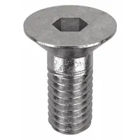 Socket Flat Head Screw: M6x1.00 Thread Size, 12 mm Lg, Flat, NL-19, Stainless Steel, 18-8, 50 PK (MPN FBMFHEADS61012P50)