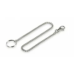 This steel belt key clip in gray finish secures keys to a belt loop or tool belt, preventing loss during maintenance or field service. With an 18 1/4 in overall height and 1/4 in overall width, it accommodates multiple keys while keeping them accessible.