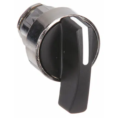 SCHNEIDER Long-Handled Selector Switch: 22 mm Panel Mount Size, 3 Positions - Selector-Switch Operators