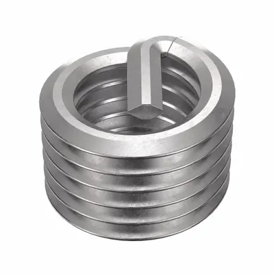 HELI-COIL Helical Insert: Tanged Tang Style, Free-Running, 1/4"-28 Thread Size - Free-Running Tanged Helical Inserts