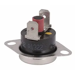 The LENNOX 52M73 is a replacement limit switch for HVACR systems. It monitors temperature in furnaces and air handlers, opening the circuit to prevent overheating. Suitable for residential and light commercial heating applications.