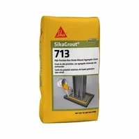 SIKA Grout: SikaGrout 713, 55 lb Container Size, Bag, 28 day Full Cure Time, Grout (MPN 813201)