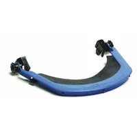 BULLARD Face Shield Bracket: Slotted Attachment Type, Nylon, Black (MPN 400W)