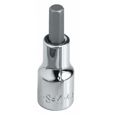 SK PROFESSIONAL TOOLS Socket Bit: 1/2 in Drive Size, Hex Tip, 5/8 in Tip Size - Hex Bit Sockets