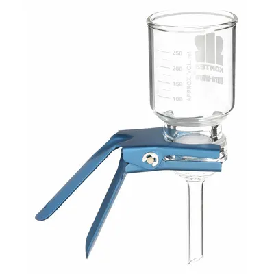 KIMBLE Filtration Support Assembly: 60 um Max Particle Size, 47 mm Dia, 300 mL Funnel Capacity - Microfiltration Assemblies