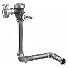 Concealed back-spud toilet flush valve with 1.6 gallons per flush and 36-inch rough-in. Suitable for commercial restroom installations where a concealed, back-spud valve is required.
