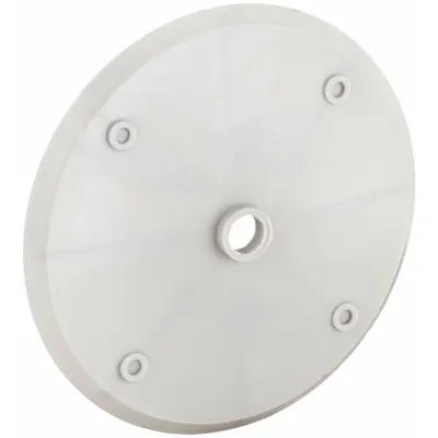 Dayton Motor Rain & Drip Cover, 6 3/4 in Overall Dia, 1/2 in Bore Dia - Motor Rain & Drip Covers