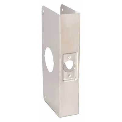 OEM APPROVED VENDOR Stainless Steel Door Reinforcer, 9 in H x 1 3/4 in W - Door Reinforcers