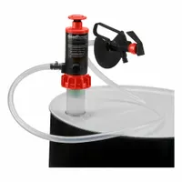 GOATTHROAT PUMPS Air Drum Pump: Pump w/ Discharge Hose & Nozzle, 4.5 gpm Max. Flow Rate, PP (MPN GT100RTBTG)