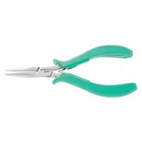 Chain Nose Plier: ESD-Safe, 1/2 in Max Jaw Opening, 5 3/4 in Overall Lg, 1 3/8 in Jaw Lg, Smooth (MPN 2844)
