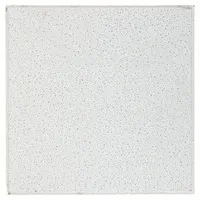 Mineral fiber ceiling tile with Fine Fissured texture, white finish, and Angled Tegular edge. Provides a Noise Reduction Coefficient (NRC) of 0.7 and a Ceiling Attenuation Class (CAC) of 35. Mold resistant with high recycled content and high light reflectance. Suitable for library applications where sound absorption and privacy are required
