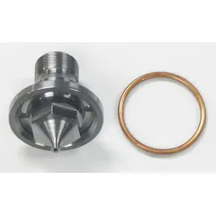 Replacement fluid nozzle and needle assembly for DEVILBISS SB-2-240-C spray guns. Controls fluid flow and atomization in industrial painting and coating applications. Genuine DEVILBISS component.
