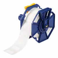 Pre-Cut Label Stock Roll: 3/4 in x 1 1/2 in, Acrylic, Permanent Adhesive, 1,000 Labels, J7300 (MPN J-136-2475)