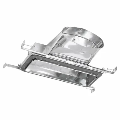 SPEEDI-BOOT Vent Boot Hanger: Wall Stack Boot, 6 in Dia. 2 7/8 in H x 7 5/8 in W Collar Size - Vent Boots