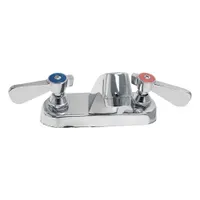 ADVANCE TABCO Faucet: Brass, Chrome Finish, 1 gpm Flow Rate, Arc, Wristblade, NPS (MPN K-22)