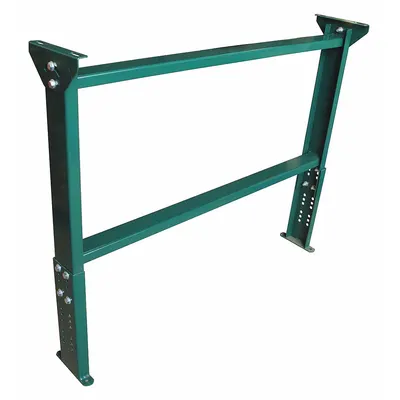 OEM Conveyor Support Stand: For 51 in Between Frame Wd - Permanent Mount H-Style Conveyor Support Stands