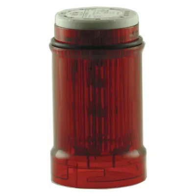 EATON Tower Light Module: Flashing, 24V AC/24V DC, Red, 43 mm Overall Dia, 3 in Overall Ht - Flashing Light Modules