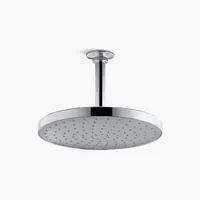 KOHLER Fixed Showerhead: Awaken, 2.5 gpm Fixed Showerhead Flow Rate, Metal, Polished Chrome Finish (MPN 76465-Y-CP)
