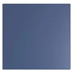Steel panel for bathroom partitions with honeycomb inner core. Smooth semi gloss finish in Royal Blue. Dimensions: 58 in height, 60 in width, 1 in thickness. Suitable for use in commercial restrooms and similar high-traffic areas.