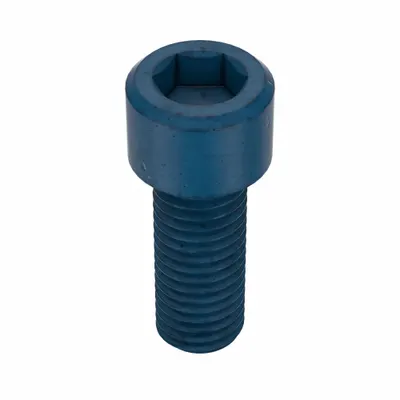 METRIC BLUE Socket Head Cap Screw: M12x1.75 Thread Size, 30 mm Lg, Std, Blue Phosphate - Metric System Standard Socket Head Cap Screws