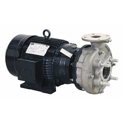 Dayton Centrifugal Pump: 3 hp, 208-240/480V AC, 84 ft Max Head, 2 1/2 in - 2 to 3 HP Straight Centrifugal Pumps