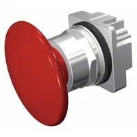 SIEMENS Mushroom Head Push Button: 30 mm, Non-Metallic, Momentary (MPN 52PM9V2)