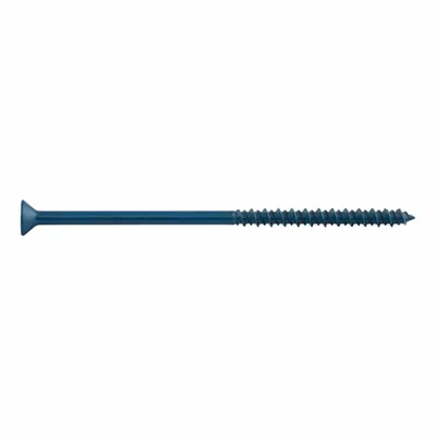 DEWALT Flat-Head Screw Anchors, 3/16 in, Zinc-Plated, Torx, 500 PK