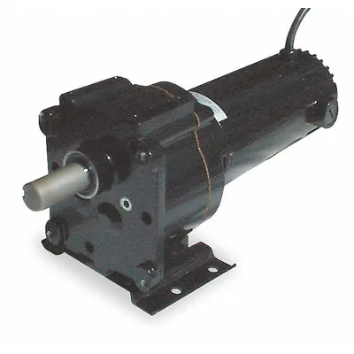 Dayton Gearmotor: Parallel, 24V DC, TENV, 120 RPM, 60 in-lb Max Torque - Parallel Shaft DC Gearmotors