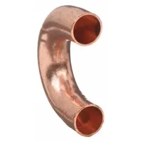 NIBCO Sweat Fitting Elbow: 3/4 in CTS x 3/4 in CTS, Cup x FTG, Wrot Copper (MPN 638-3/4)